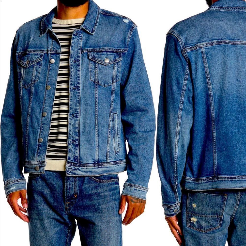 Joe’s Men’s Denim classic Jeans denim jacket size L, NWT